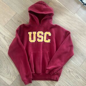 Kids USC hoodie sweatshirt.